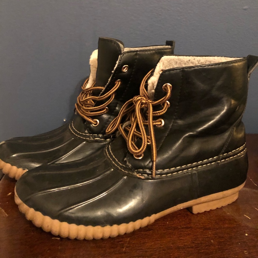 Duck boots. Rain,snow, sunshine